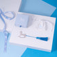 Book mark with blue tassel