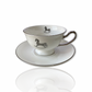 Silver - Signature Cheval teacup with saucer