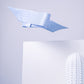 Blue silk Twilly