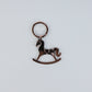 Blue keychain
