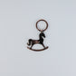 Blue keychain
