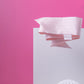 Pink silk Twilly