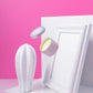Pink tin candle